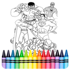 SuperHero Coloring