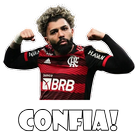 Stickers Divertidos Flamengo