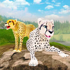 Wild cheetah family simulator