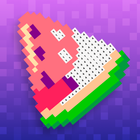 Aesthetic Pixel Coloring Book