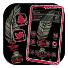Feather Ink Launcher Theme