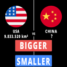 Higher or Lower : Country Area