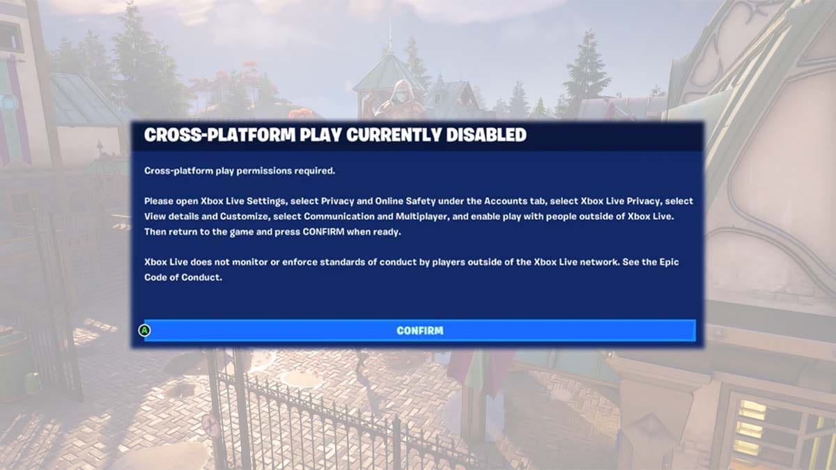 Fortnite Cross-platform error explained and fix revealed