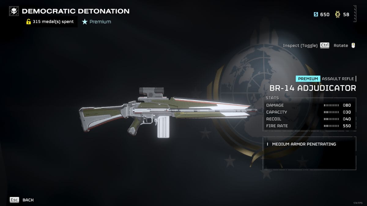 How to get and use the BR-14 Adjudicator in Helldivers 2