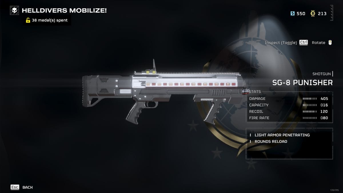How to get and use SG-8 Punisher in Helldivers 2