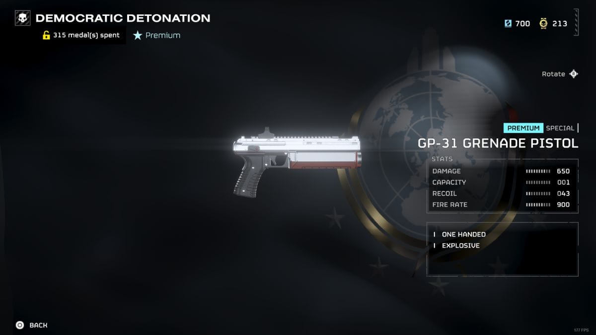 How to get and use GP-31 Grenade Pistol in Helldivers 2