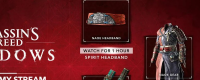 Introduction to the method of receiving Twitch linkage rewards in Assassin's Creed: Shadow