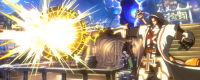 How do judokas enlarge their moves in Dungeon and Fighter Duel?