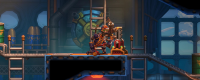Introduction to the frozen state features of the game "Steam World: Heist 2"