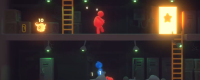 Introduction to unlocking methods for hidden character Batman in "Working Stickman"