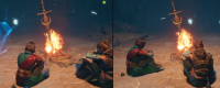 "Double Shadows" Dark Soul Bonfire Easter Egg Location Sharing