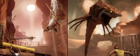 Sharing of the location of the sand dunes sandworm easter eggs in "Double Shadows"