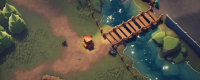Sharing of fishing tips in "Escape from Duck Cove" game