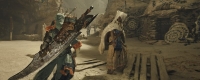 What is the effect of the Sand Sea Dragon suit in "Monster Hunter: Wildlands"