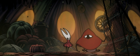 Introduction to the method of opening the door behind Sherma in "The Hollow Knight: Song of Silk"