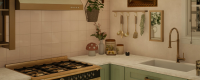 "inZOI" Cozy Farmhouse Kitchen Room Sharing