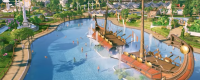 Introduction to how to build a lazy river in "Planet Coaster 2"