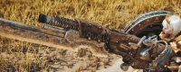 "Monster Hunter: The Wilderness" share of guns and gun brainless combos