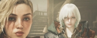 "Monster Hunter: Wildlands" female character 2 face pinching template