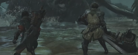 "Monster Hunter: The Wild" logic sharing of double swords to dance around