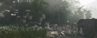 Introduction to the location of the red-faced egret ink painting in 