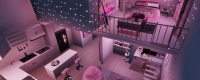 "inZOI" Pink Cute Room Real Estate Sharing