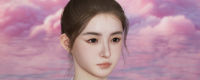 "inZOI" Sakurai Ningning pinched her face to share