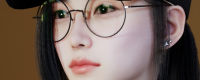 "inZOI" E-sports girl pinched her face to share