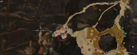 "Monster Hunter: The Wilderness" Recommended location of Yuyu Valley simple camp