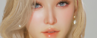 "inZOI" European and American workplace beauty pinched her face to share
