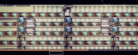 Recommended symmetrical layout of large containers in "Doroc Town"