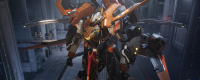 "Unlimited Machine" Tianzhe Mecha Demon Angel Painting Color Sharing