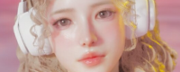 "inZOI" Fantasy and cute beauty pinched her face to share