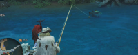 Introduction to the method of fishing near obstacles in Monster Hunter: The Wilderness