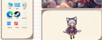 Introduction to the download website of "Desktop Kitten Girl" game