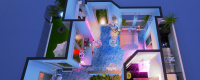 "inZOI" game girl studio room sharing