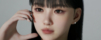 "inZOI" Korean street fashion beauty pinched her face to share