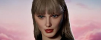 Taylor Swift's face-pinching sharing