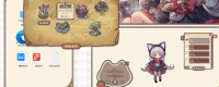 Introduction to the official website address of "Desktop Kitten Girl" game