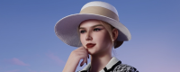 "inZOI" mature beauty pinched her face to share