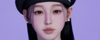 "inZOI" trainee girl pinched her face to share
