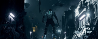 What are the features of the chainsaw gun in the Dead Space remake?